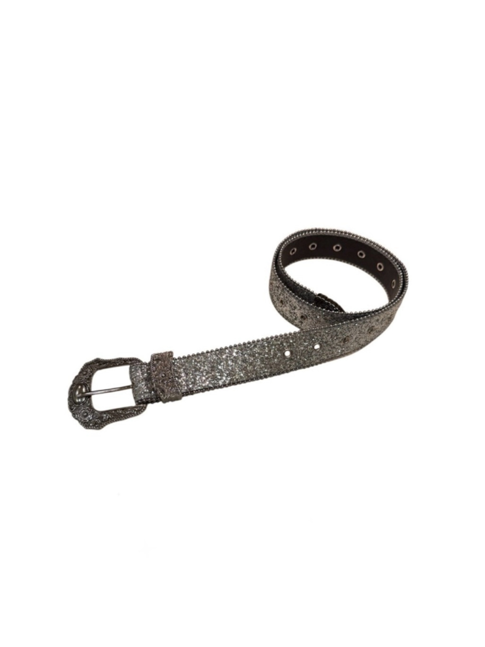 Buckle Dazzeling with Sparkly Glitz Rhinestones Wrapping Around Your Waist Belt - Picture 4 of 8